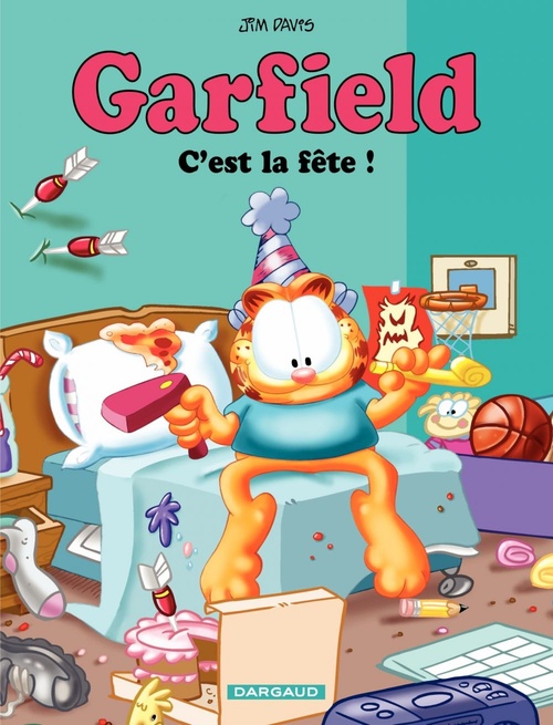 Couverture ebook de Garfield - Tome 37 - C'est la fête !, de Jim Davis