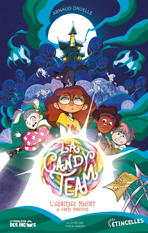 ebook cover of La Candy Team - L'Héritage maudit de Greta Morfidus, by Arnaud Druelle, Teresa Marien
