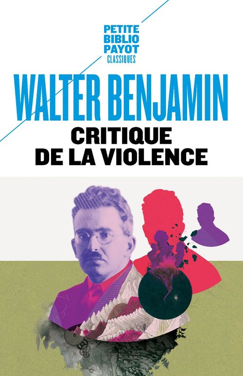 ebook cover of Critique de la violence, by Walter Benjamin