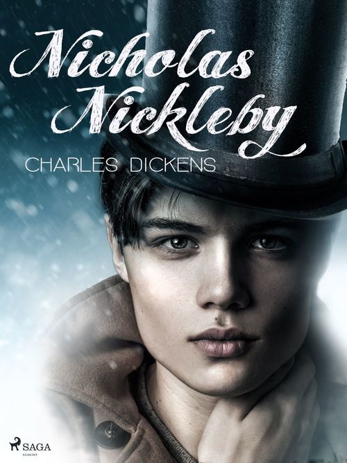 ebook cover of Nicholas Nickleby, by Charles Dickens