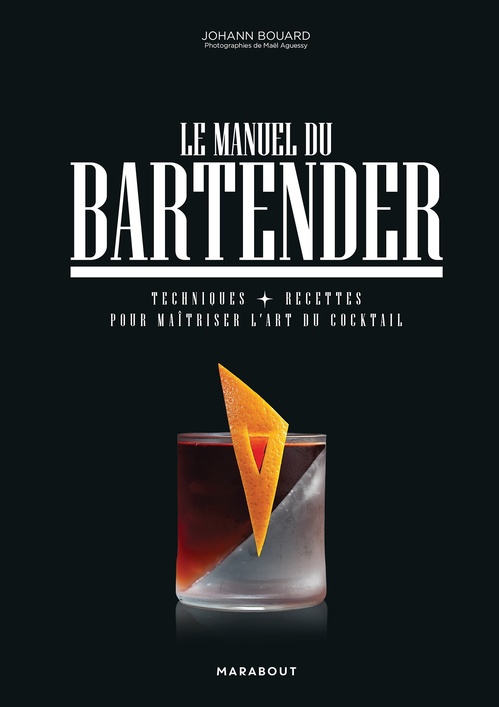Couverture ebook de Le manuel du bartender, de Johann Bouard