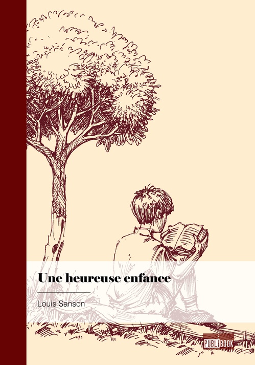 Couverture ebook de Une Heureuse enfance, de Louis Sanson