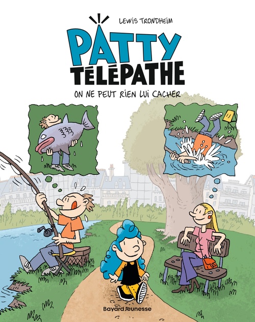 Couverture ebook de Patty télépathe, Tome 01, de Lewis Trondheim