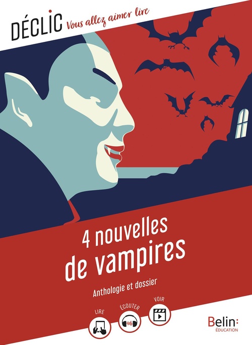 Couverture ebook de 4 nouvelles de vampires, de Gaëlle Brodhag