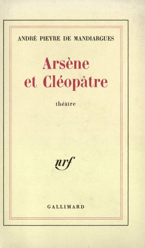 Couverture ebook de Arsène et Cléopâtre, de Pieyre De Mandiargue