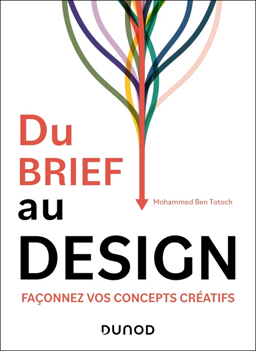 ebook cover of Du brief au design, by Mohammed Ben Totoch