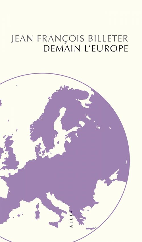 ebook cover of Demain l´Europe, by Jean-François Billeter