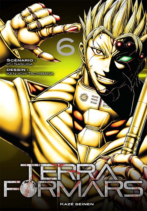 ebook cover of Terra Formars T06, by Yu Sasuga, Kenichi Tachibana, Sylvain Chollet