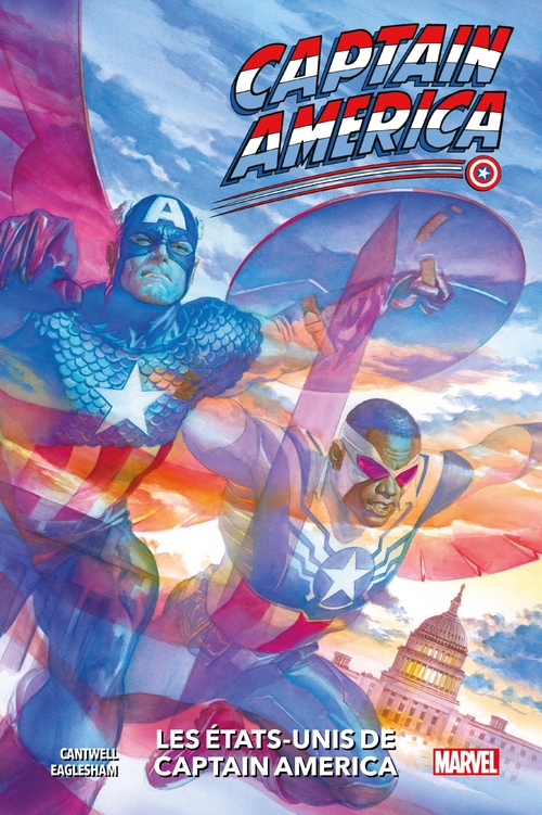 ebook cover of Captain America : Les États-Unis de Captain America, by Christopher Cantwell