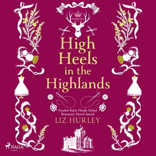 audiobook cover of High Heels in the Highlands, by Liz Hurley