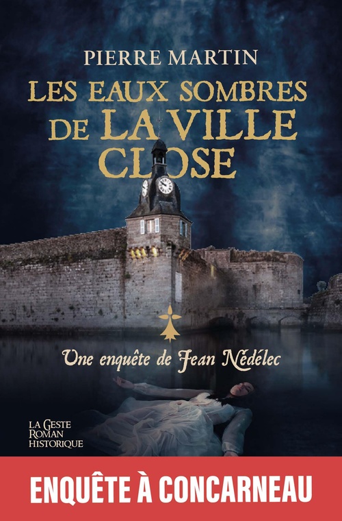 ebook cover of Les eaux sombres de la Ville Close, by Pierre Martin