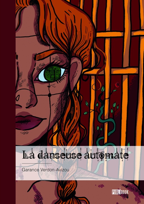 ebook cover of La danseuse automate, by Garance Verdon-Avizou