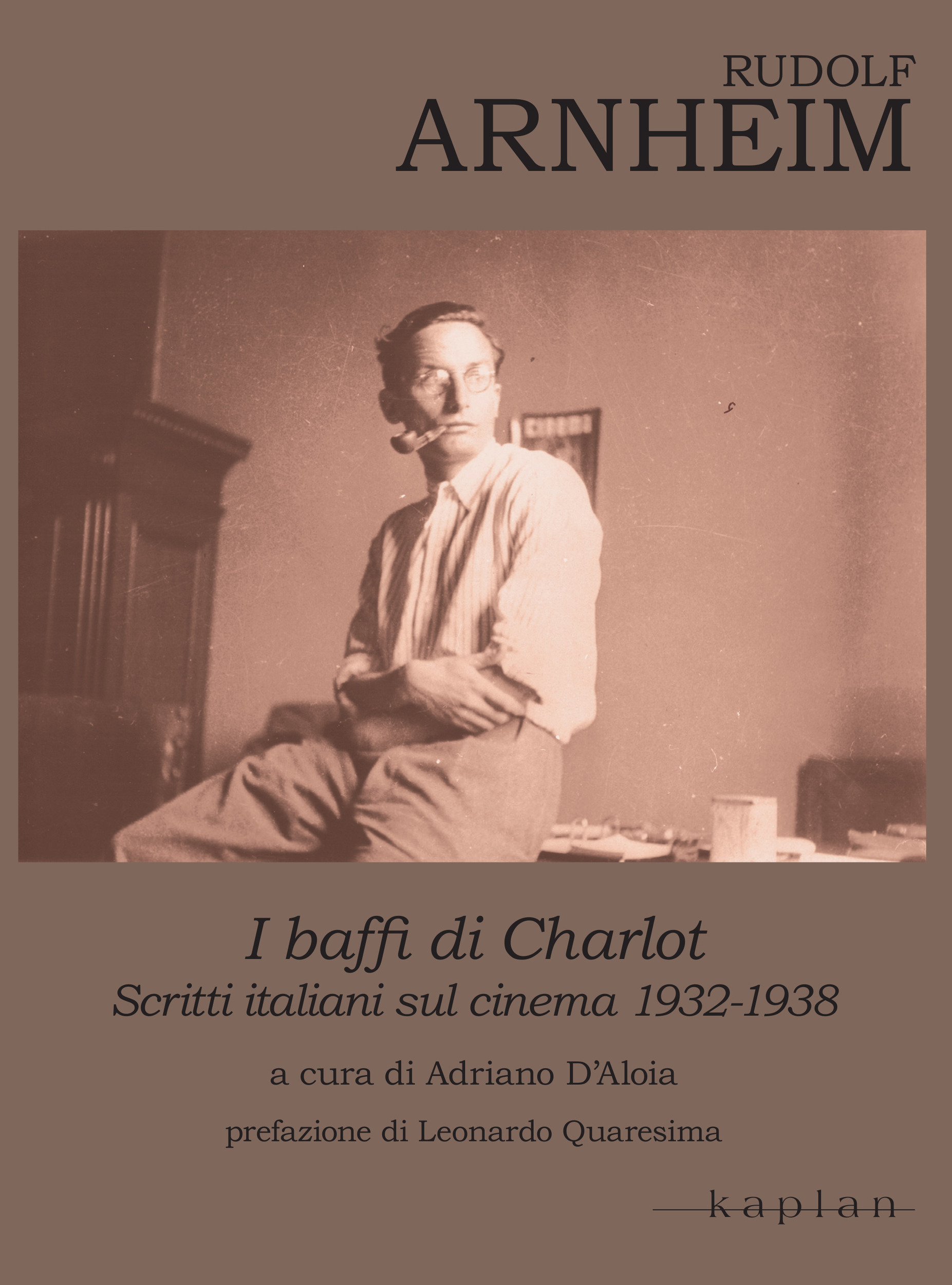 ebook cover of Rudolf Arnheim. I baffi di Charlot, by Rudolf Arnheim