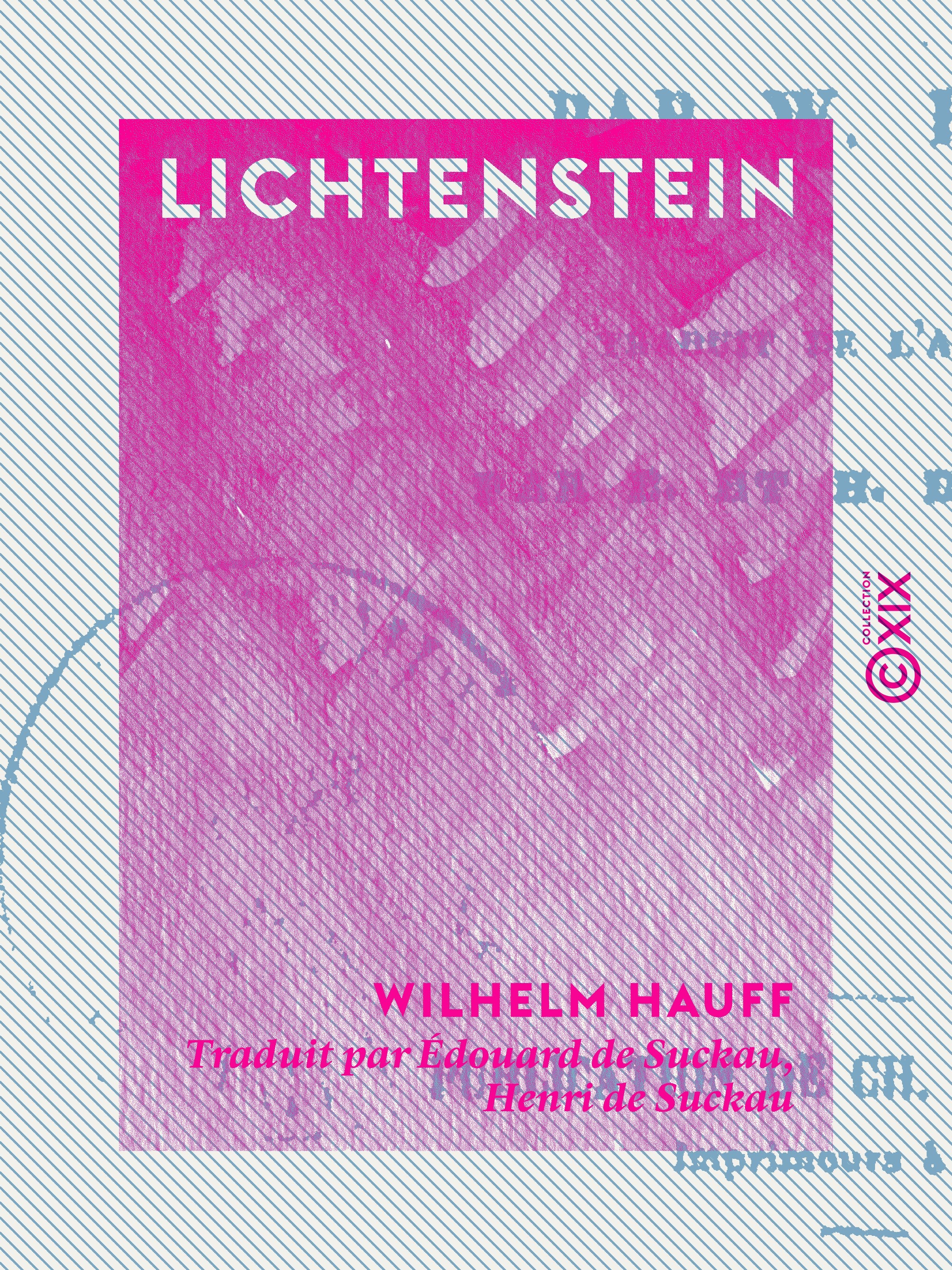 ebook cover of Lichtenstein, by Wilhelm Hauff