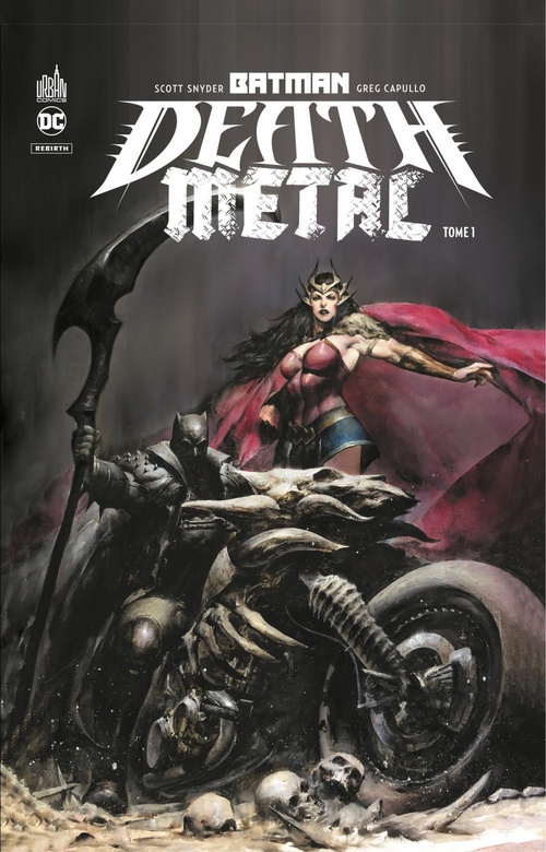 ebook cover of Batman - Death Metal - Tome 1, by Collectif, Scott Snyder, James Tynion IV, Greg Capullo