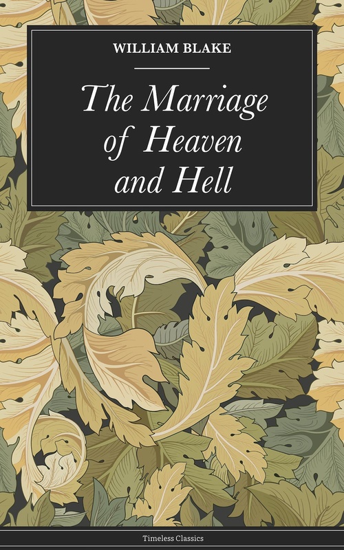 ebook cover of The Marriage of Heaven and Hell, by Blake William