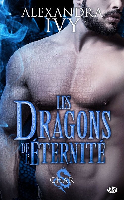 Couverture ebook de Les Dragons de l'éternité, T3 : Char, de Alexandra Ivy