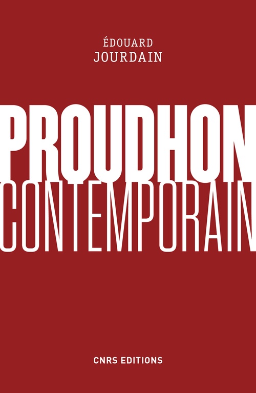 Couverture ebook de Proudhon contemporain, de Edouard Jourdain
