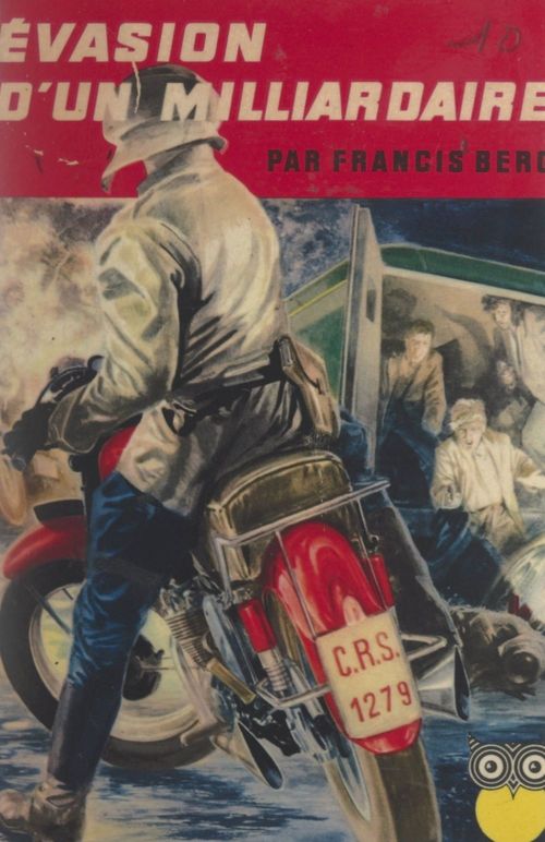 Couverture ebook de Évasion d'un milliardaire, de Francis Berg