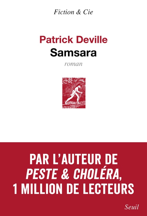 ebook cover of Samsara, by Patrick Deville