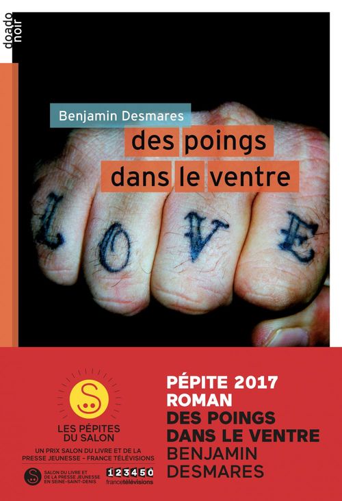 Couverture ebook de Des poings dans le ventre, de Benjamin Desmares