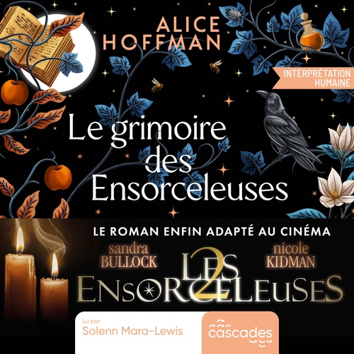 audiobook cover of Le Grimoire des Ensorceleuses (Les Ensorceleuses 2, au cinéma le 9 septembre), by Alice Hoffman
