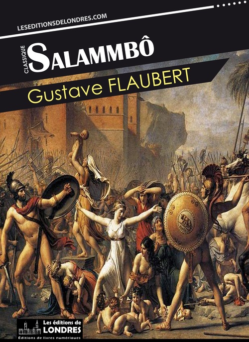 ebook cover of Salammbô, by Gustave Flaubert
