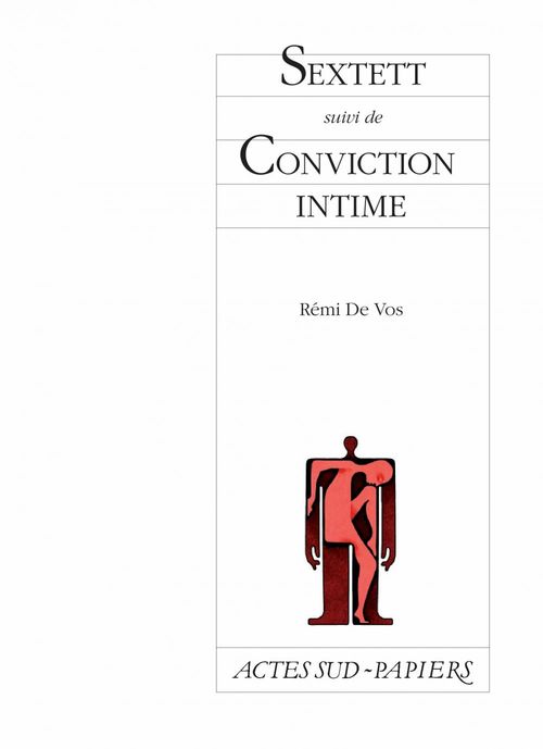 Couverture ebook de Sextett suivi de Conviction intime, de Rémi De Vos