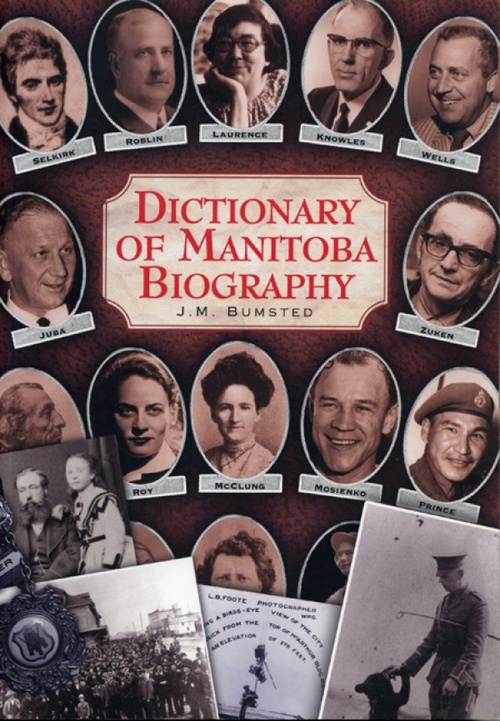 Couverture ebook de Dictionary of Manitoba Biography, de J.M. Bumsted