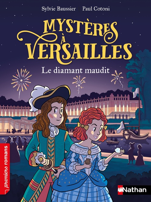 ebook cover of Mystères à Versailles - Le diamant maudit, by Sylvie Baussier