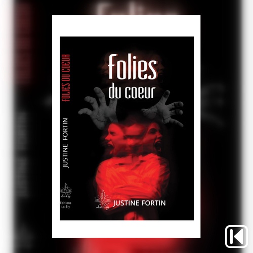 Couverture audiobook de Folies du coeur, de Justine Fortin