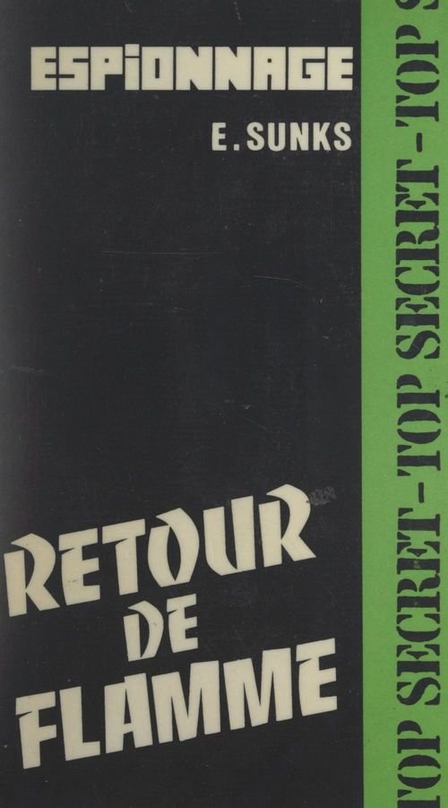 Couverture ebook de Retour de flammes, de Eric Sunks