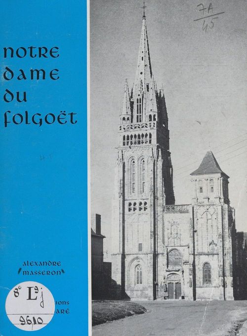 Couverture ebook de Notre-Dame du Folgoët, de Alexandre Masseron