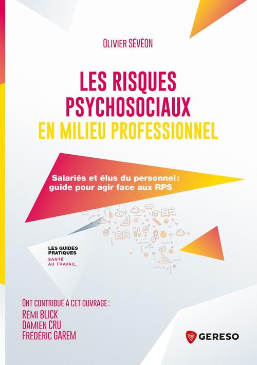 ebook cover of Les risques psychosociaux en milieu professionnel, by Olivier Sévéon