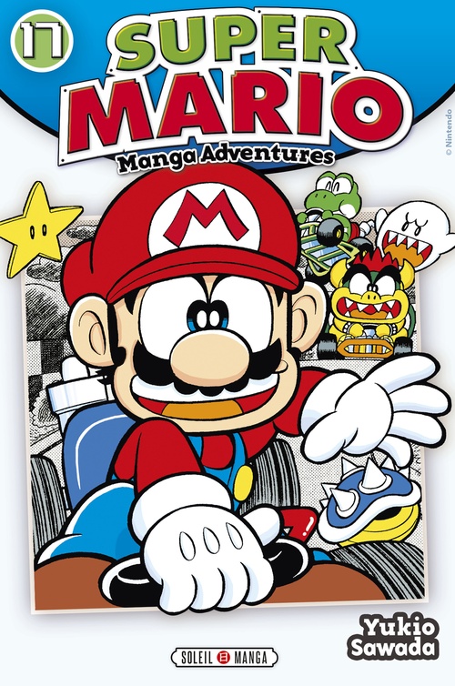 Couverture ebook de Super Mario Manga Adventures T17, de Nintendo, Yukio Sawada