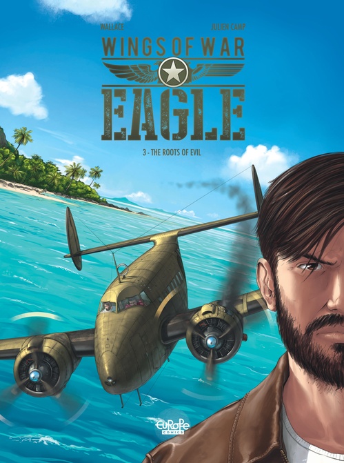 Couverture ebook de Wings of War Eagle - Volume 3 - The Roots of Evil, de Wallace
