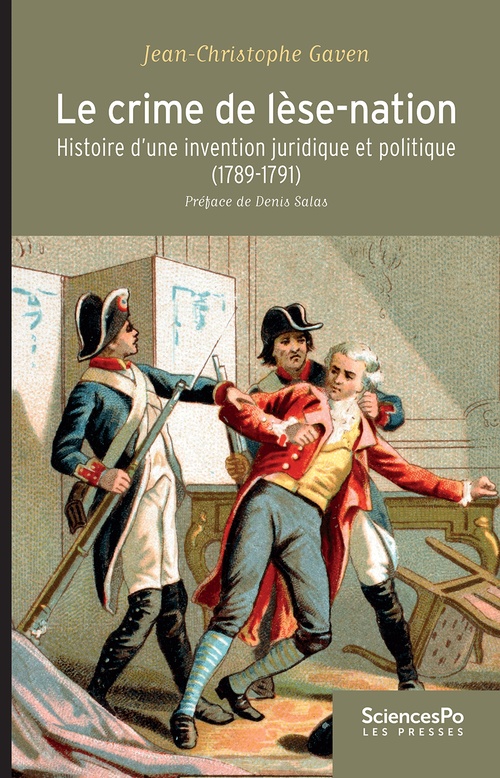 Couverture ebook de Le crime de lèse-nation, de Jean-christophe Gaven
