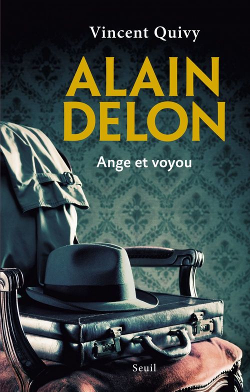 Couverture ebook de Alain Delon, ange et voyou, de Vincent Guivy