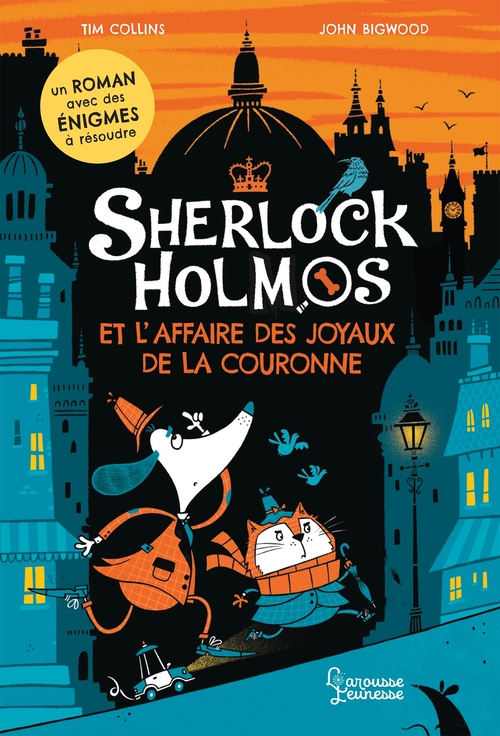 Couverture ebook de Sherlock Holmos et l'affaire des joyaux de la couronne, de Tim Collins