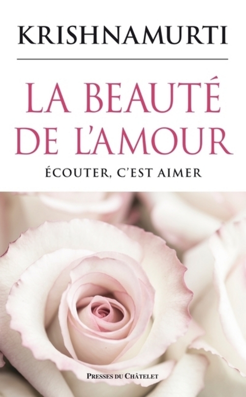 Couverture ebook de La beauté de l'amour, de Krishnamurti