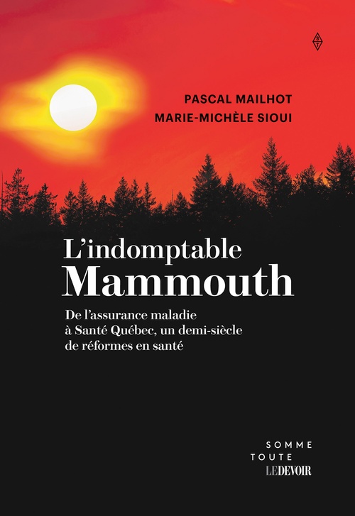 Couverture ebook de L'indomptable Mammouth, de Marie-Michèle Sioui, Pascal Mailhot