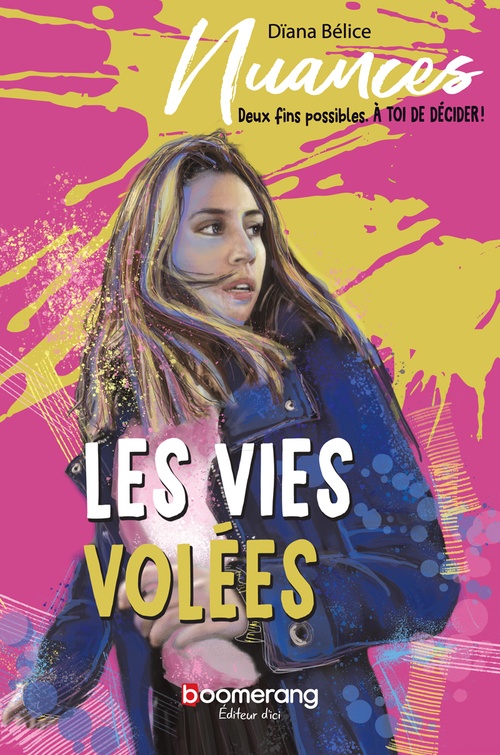 ebook cover of Les vies volées, by Dïana Bélice