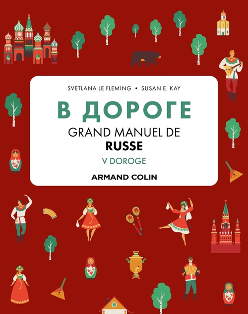 ebook cover of V DOROGE - Grand manuel de russe, by Svetlana Le Fleming, Susan E. Kay