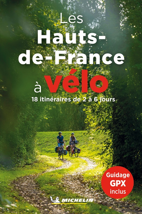 Couverture ebook de Les Hauts-de-France à vélo, de Collectif