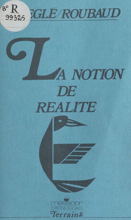 ebook cover of La notion de réalité, by Collectif