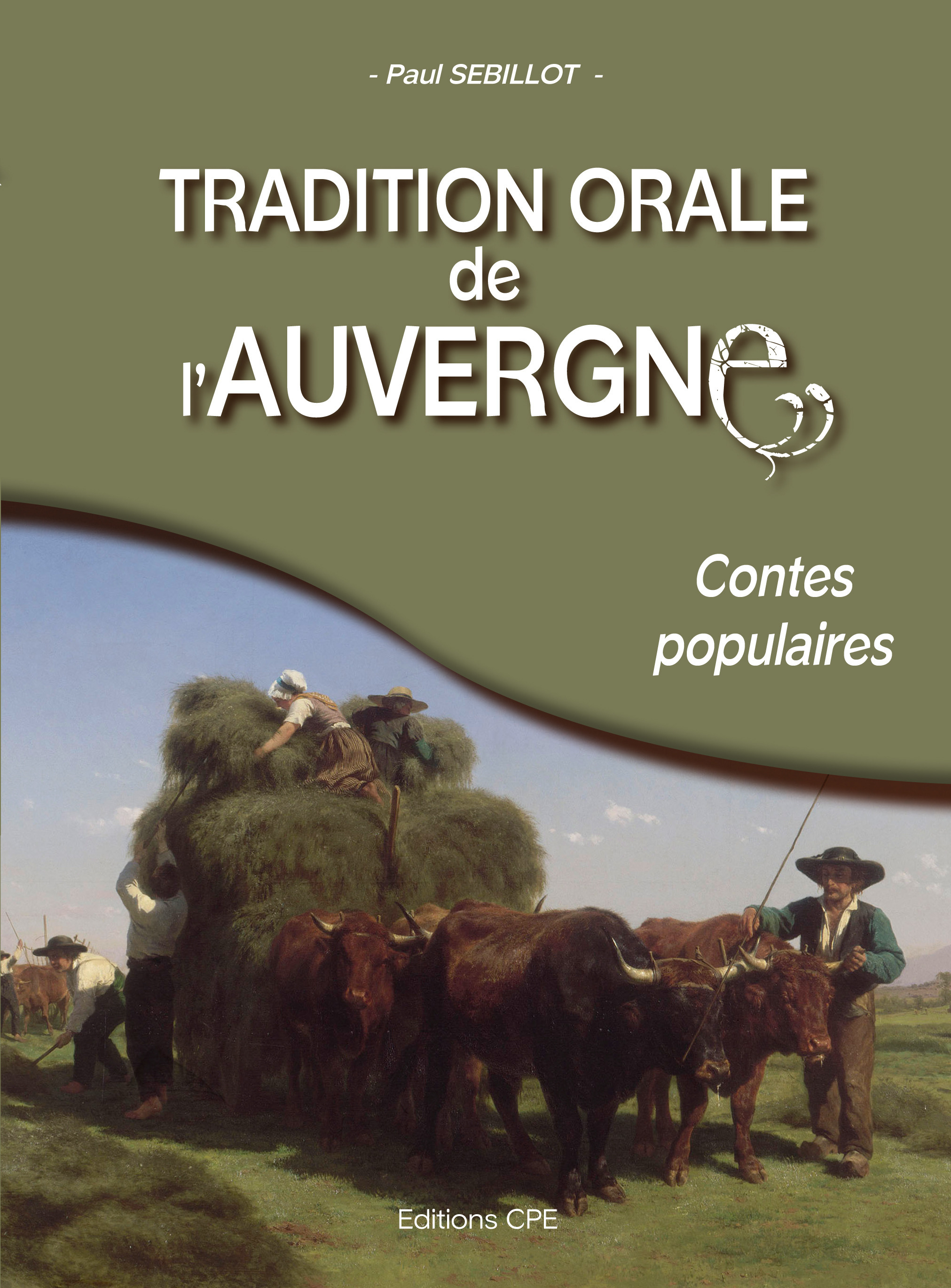 ebook cover of Tradition orale de l'Auvergne, by Paul Sebillot