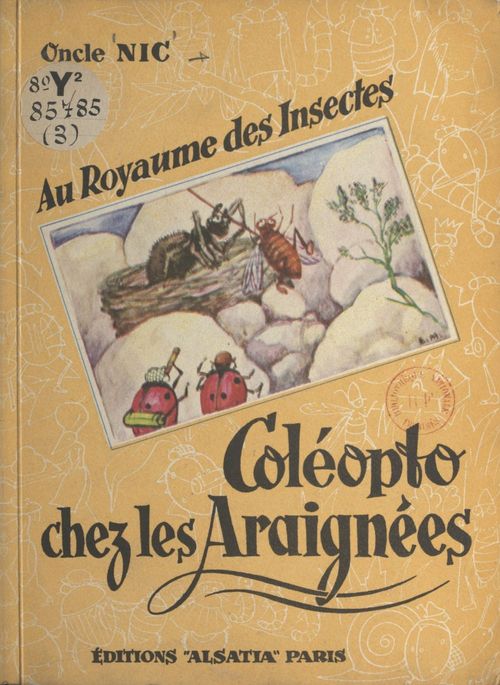 ebook cover of Coléopto chez les araignées, by Nic