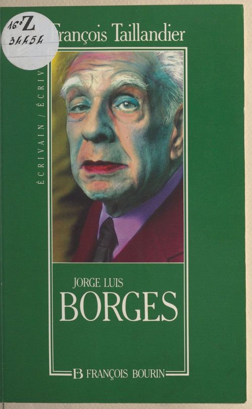 ebook cover of Jorge Luis Borges, by François Taillandier