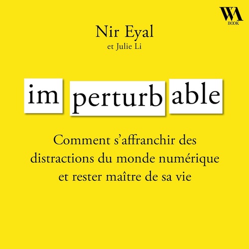 audiobook cover of Imperturbable, by Nir Eyal