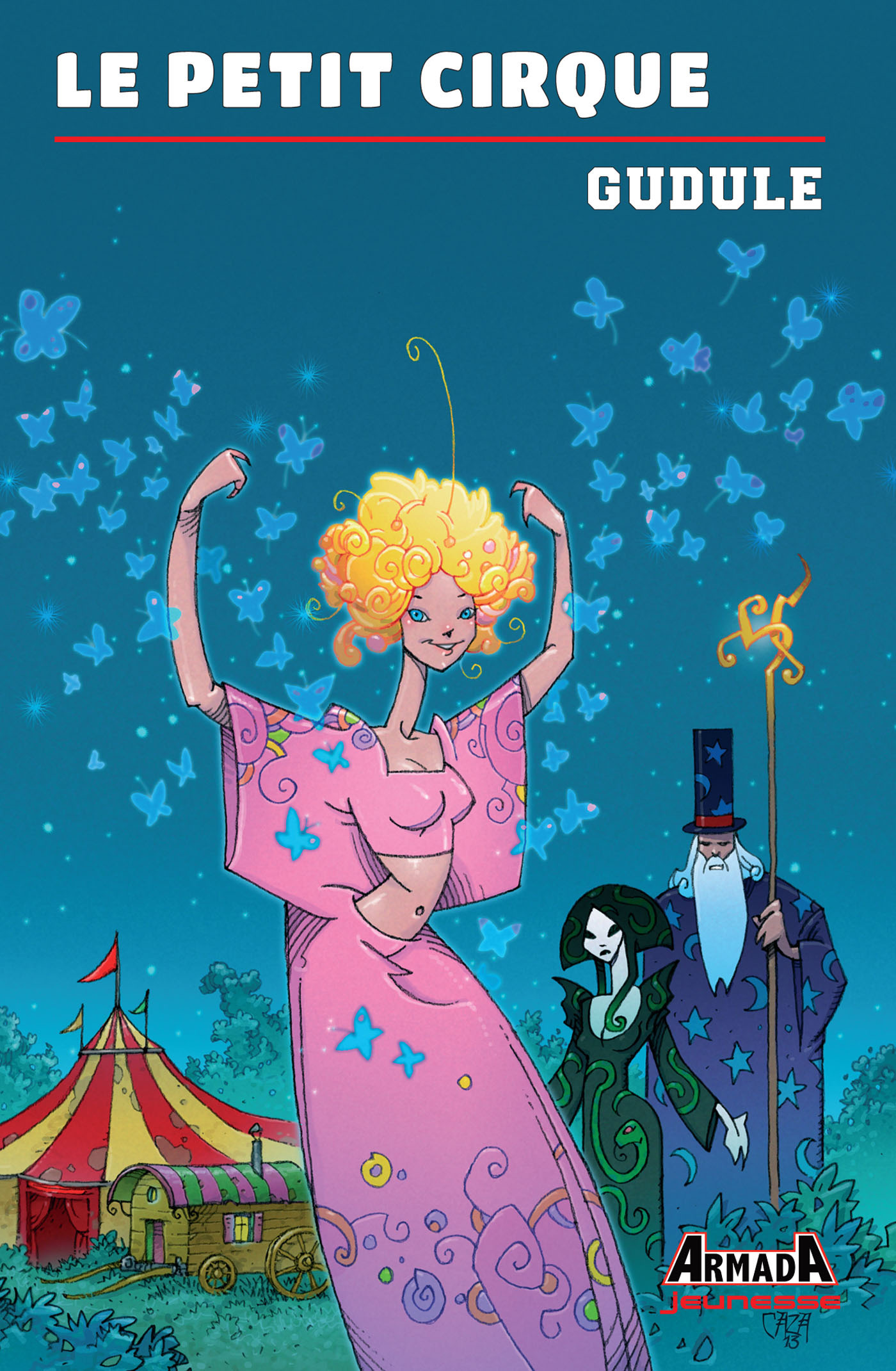 Couverture ebook de Le petit cirque, de Gudule